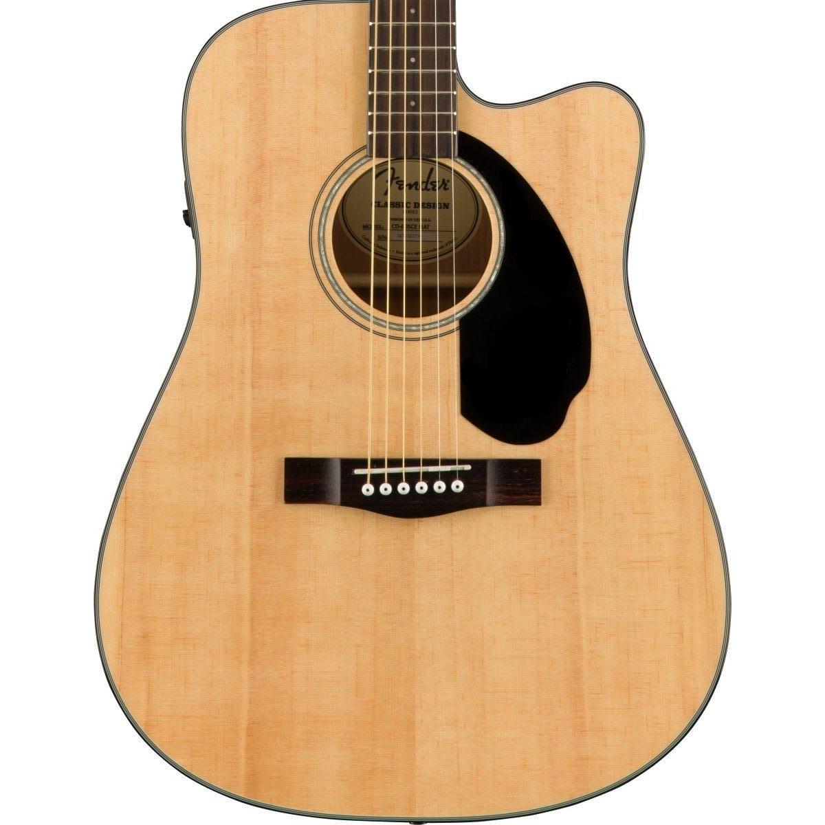 Fender CD-60SCE Dreadnought Elektro Akustik Gitar