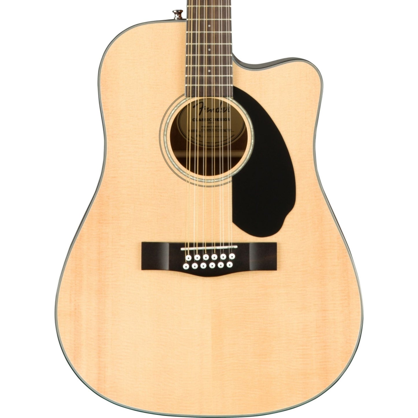 Fender CD-60SCE Dreadnought 12 Telli Elektro Akustik Gitar