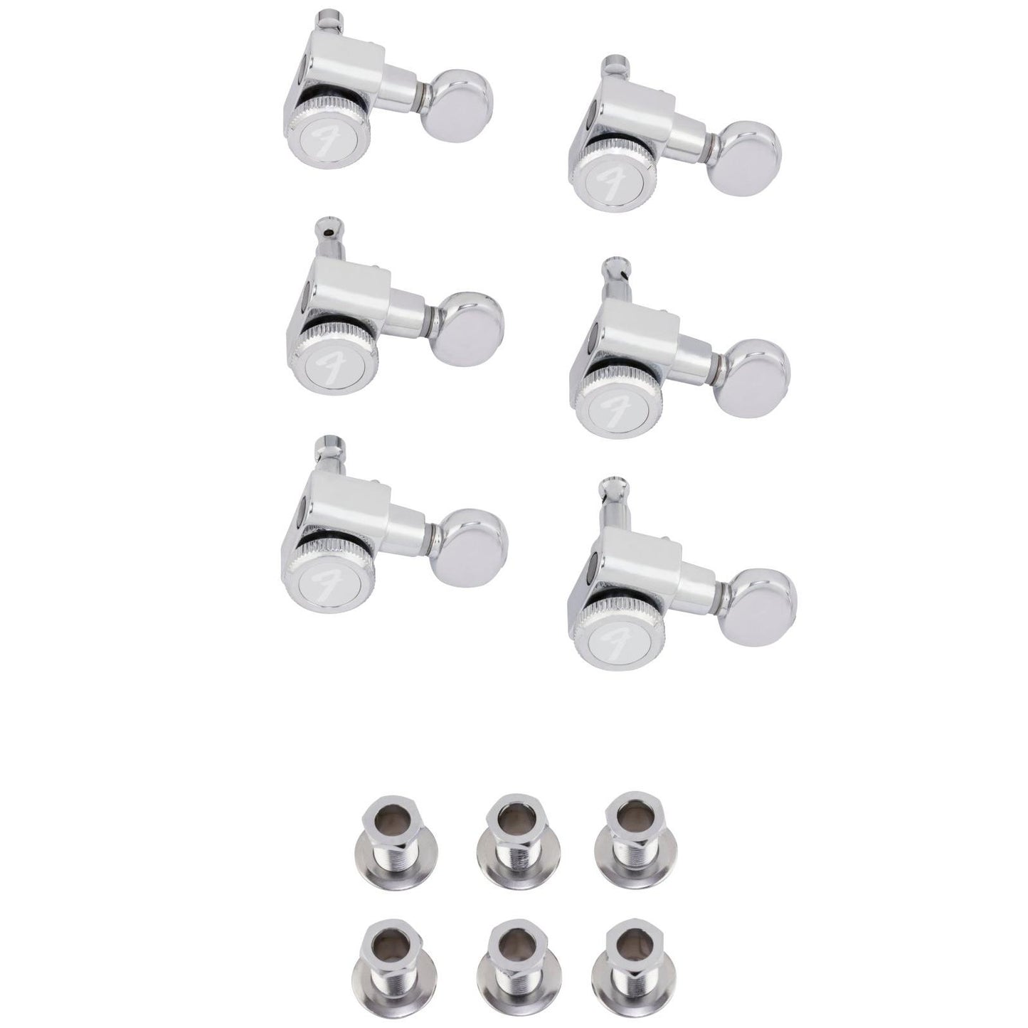 Fender Locking Stratocaster/Telecaster Vintage Buttons Tuning Machine Set Akort Burgusu