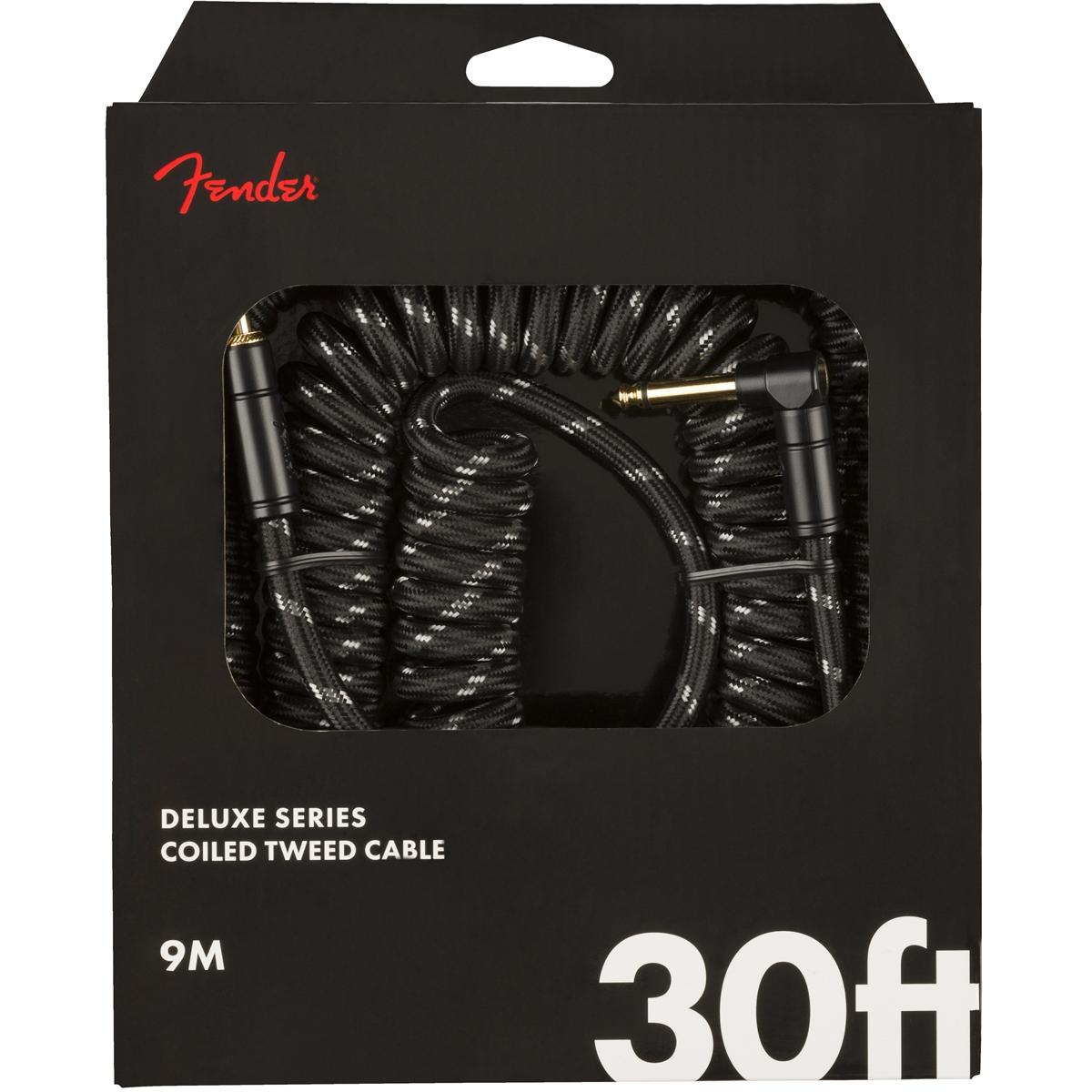 Fender Deluxe Series Tweed Coil Enstrüman Kablosu (9m)