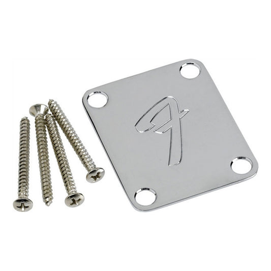 Fender 4-Bolt '70s Vintage-Style F Logo Neck Plate