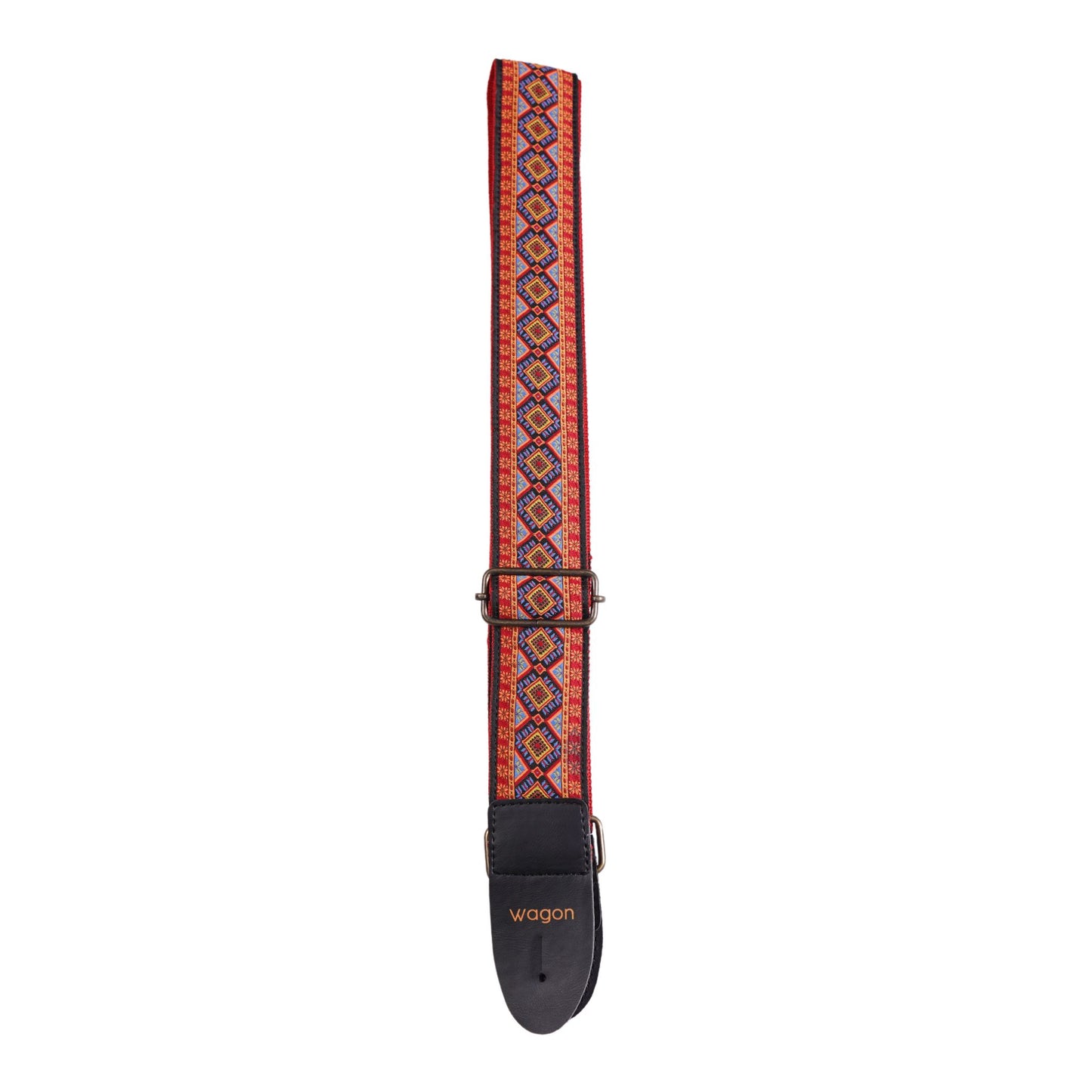 Wagon Straps Vintage Serisi Gitar Askısı - Fiery Petal