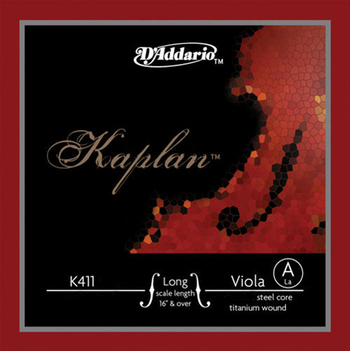 D'Addario K411LH Kaplan Viyola Teli - Heavy