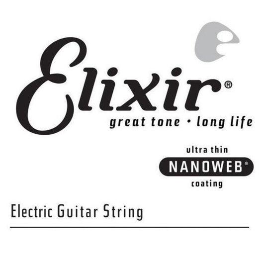 Elixir 13017 Nanoweb Tek Elektro Gitar Teli (17)