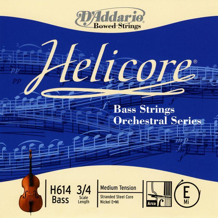 D'Addario H614 Helicore 3/4 Tek Kontrbas Teli - Medium (Mi)