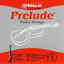 D'Addario J811 Prelude 4/4 Tek Keman Teli (Mi)