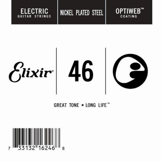 Elixir 16246 Optiweb Tek Elektro Gitar Teli (46)