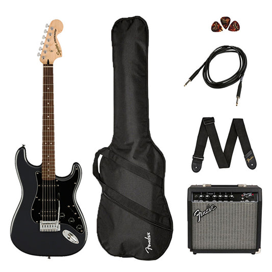 Squier Affinity Series Stratocaster HSS Pack Elektro Gitar Seti