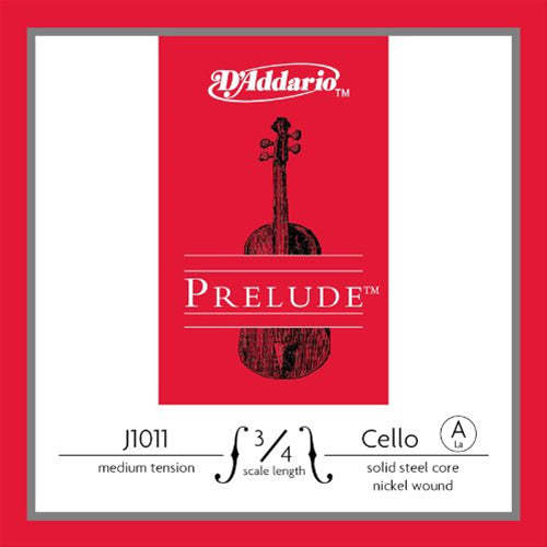 D'Addario J1011 3/4M Prelude 3/4 Tek Çello Teli (La)