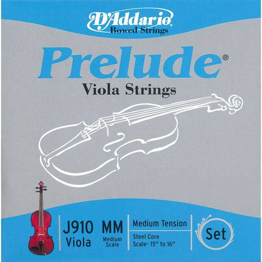 D'Addario J910 MM Prelude Viyola Teli