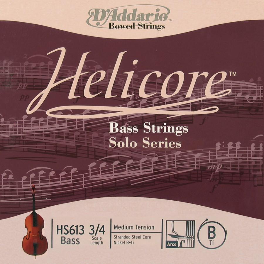 D'Addario HS613 Helicore 3/4 Tek Kontrbas Teli (Si)