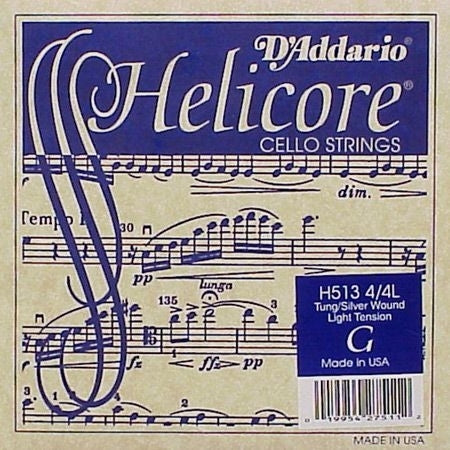 D'Addario H513 Helicore 4/4 Tek Çello Teli (Sol)