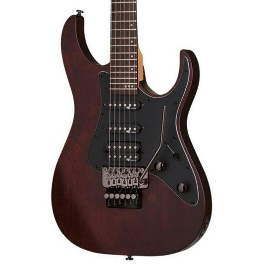 Schecter BANSHEE-6 FR SGR Elektro Gitar - Walnut Satin