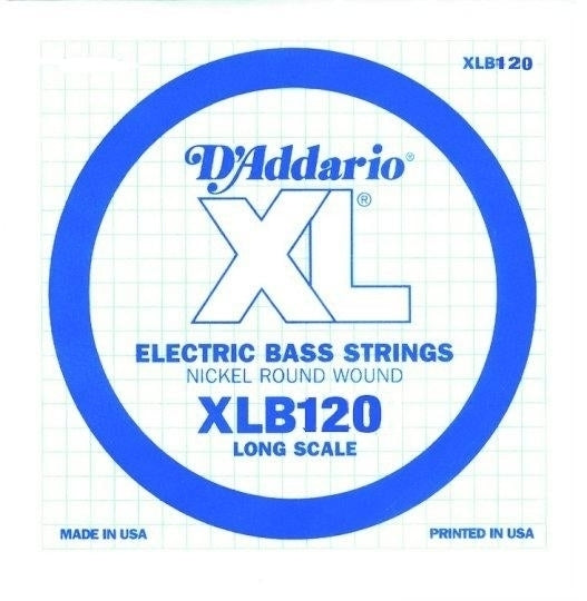 D'Addario XLB120 XL Nickel Bas Gitar Tek Tel (120)