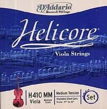 D'Addario H410MM Helicore Viyola Teli - Medium