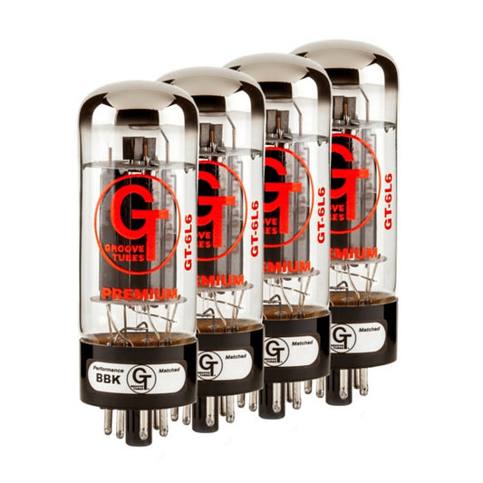 Groove Tubes GT-6L6-R Med Quartet Power Tube Lamba