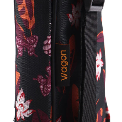 Wagon 03 Serisi Soprano Ukulele Çantası - Siyah Yaprak