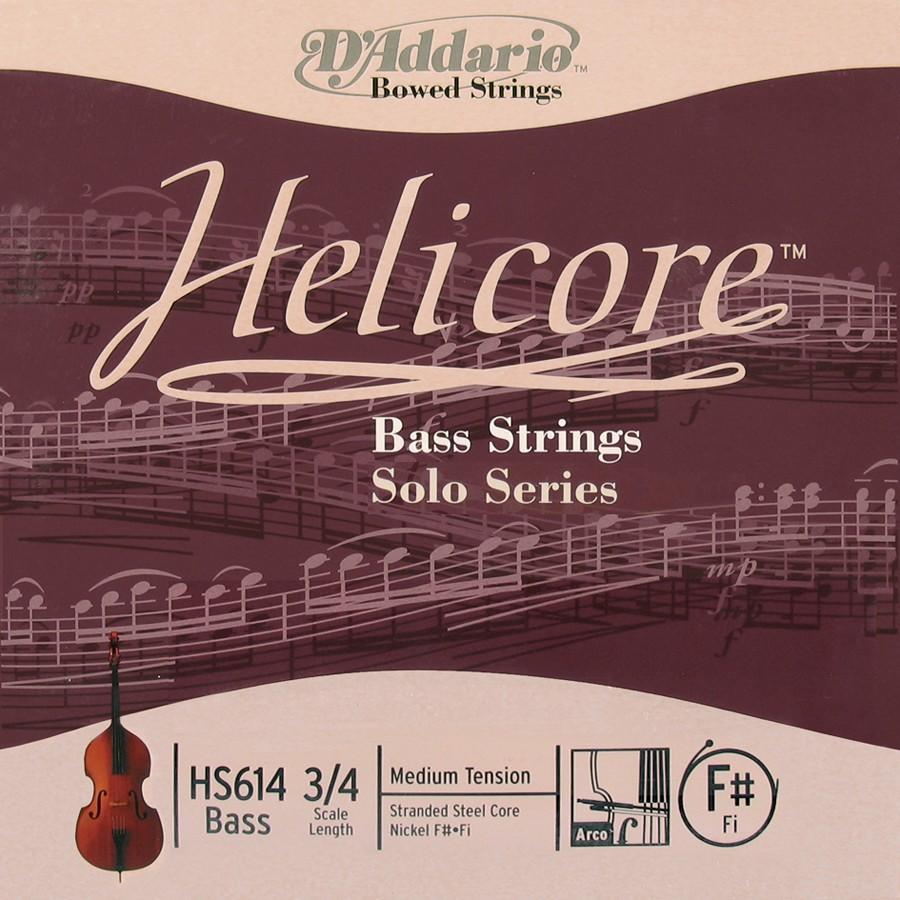 D'Addario HS614 Helicore 3/4 Tek Kontrbas Teli (Fa)