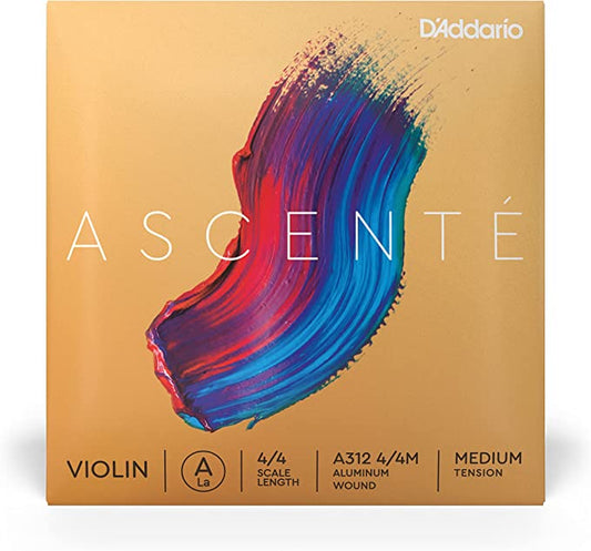 D'Addario A312 4/4M Ascente 4/4 Tek Keman Teli (La)