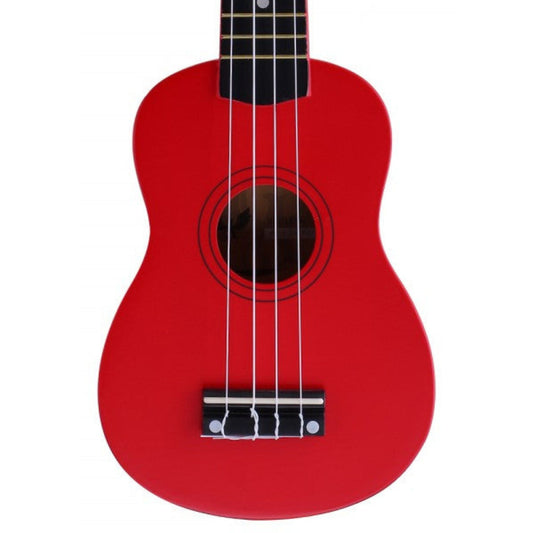 Angel AUK21-RD Kırmızı Soprano Ukulele