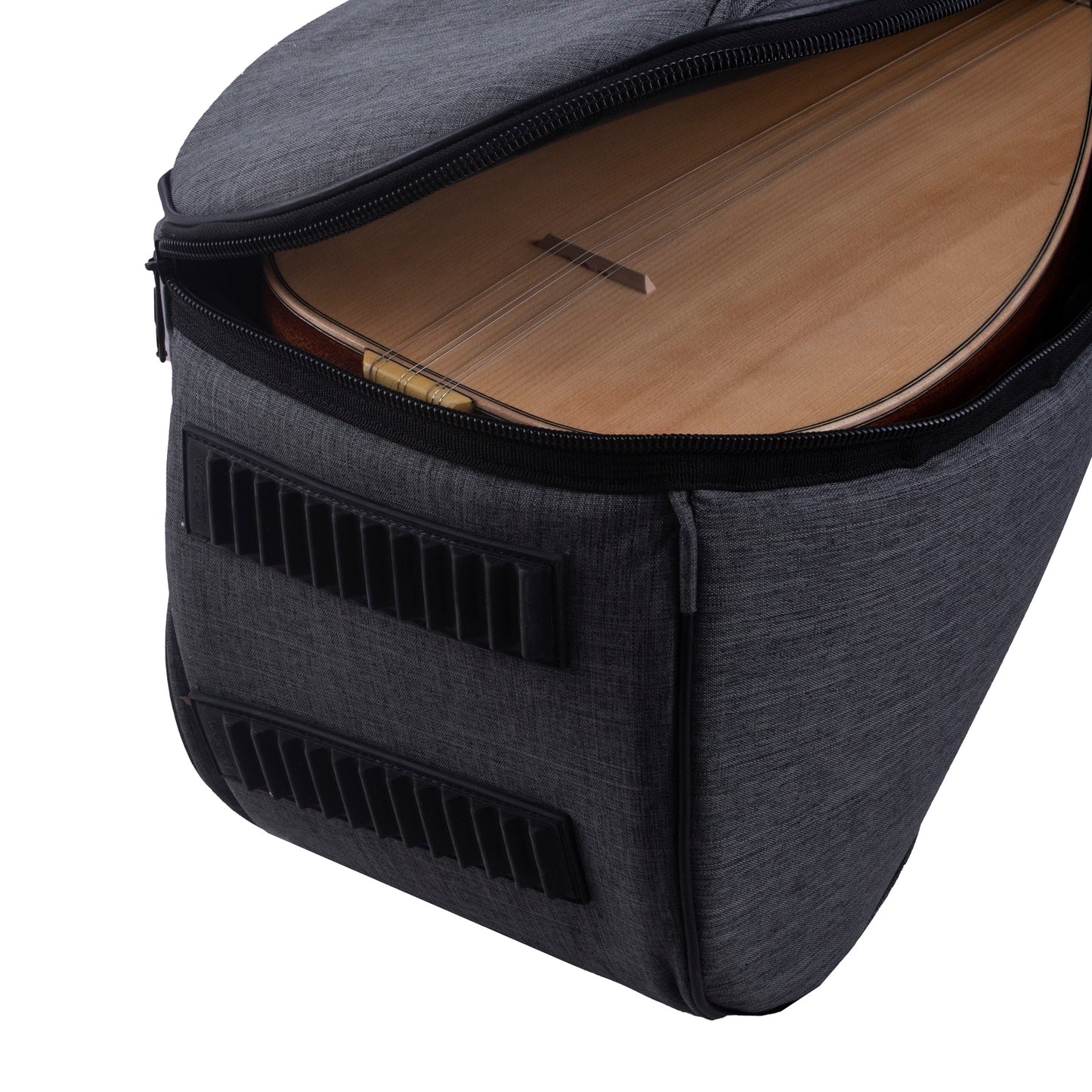 Wagon 03 Serisi Uzun Sap 45 Tekne Bağlama Saz Çantası - Gri