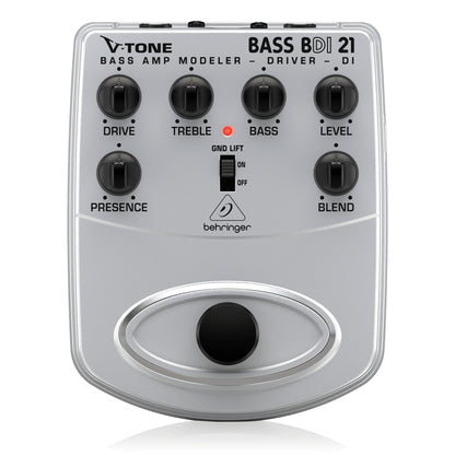 Behringer V-Tone BDI21 Bas Gitar Preamp Pedalı