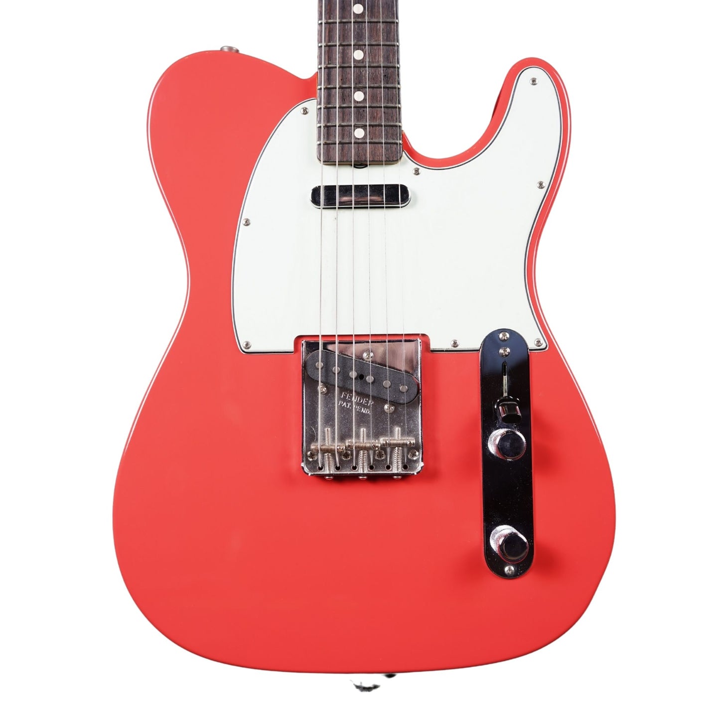 Fender Custom Shop 1963 Telecaster NOS Elektro Gitar - Fiesta Red