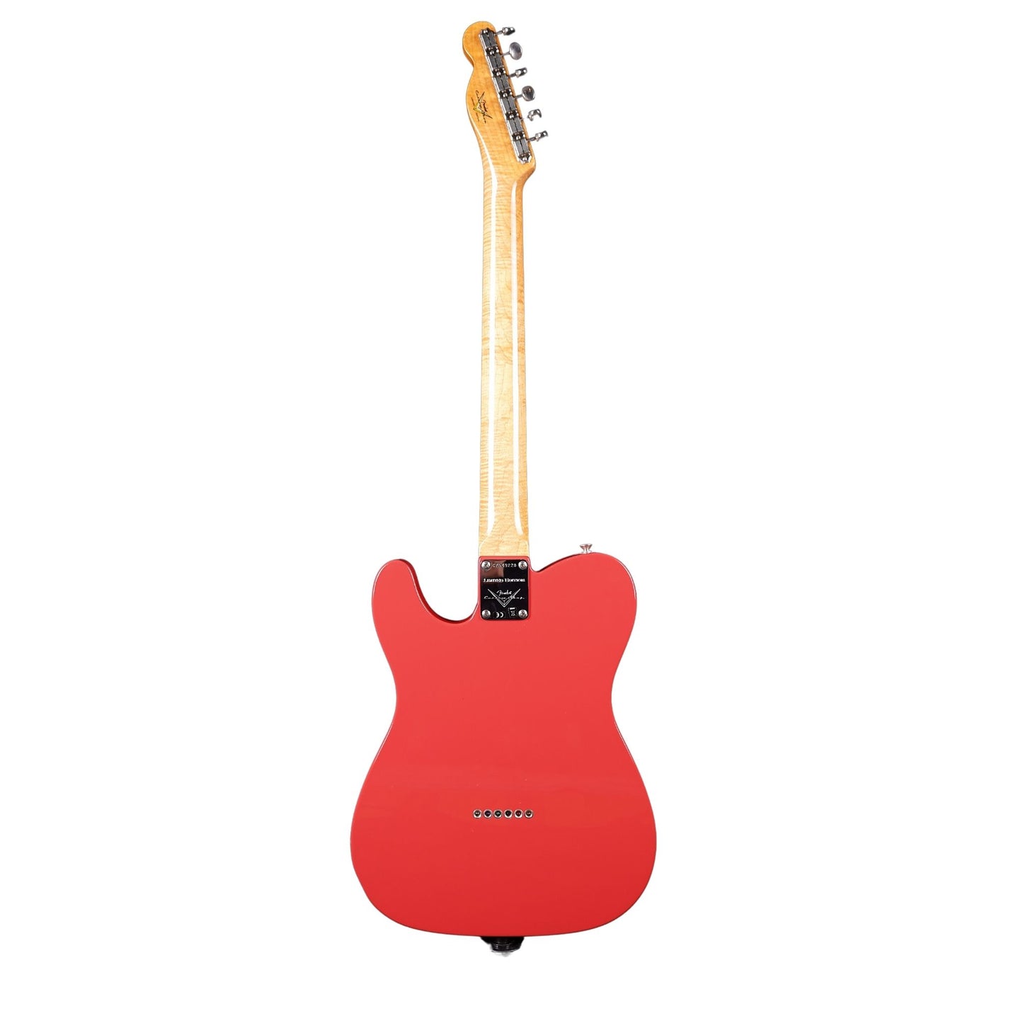 Fender Custom Shop 1963 Telecaster NOS Elektro Gitar - Fiesta Red