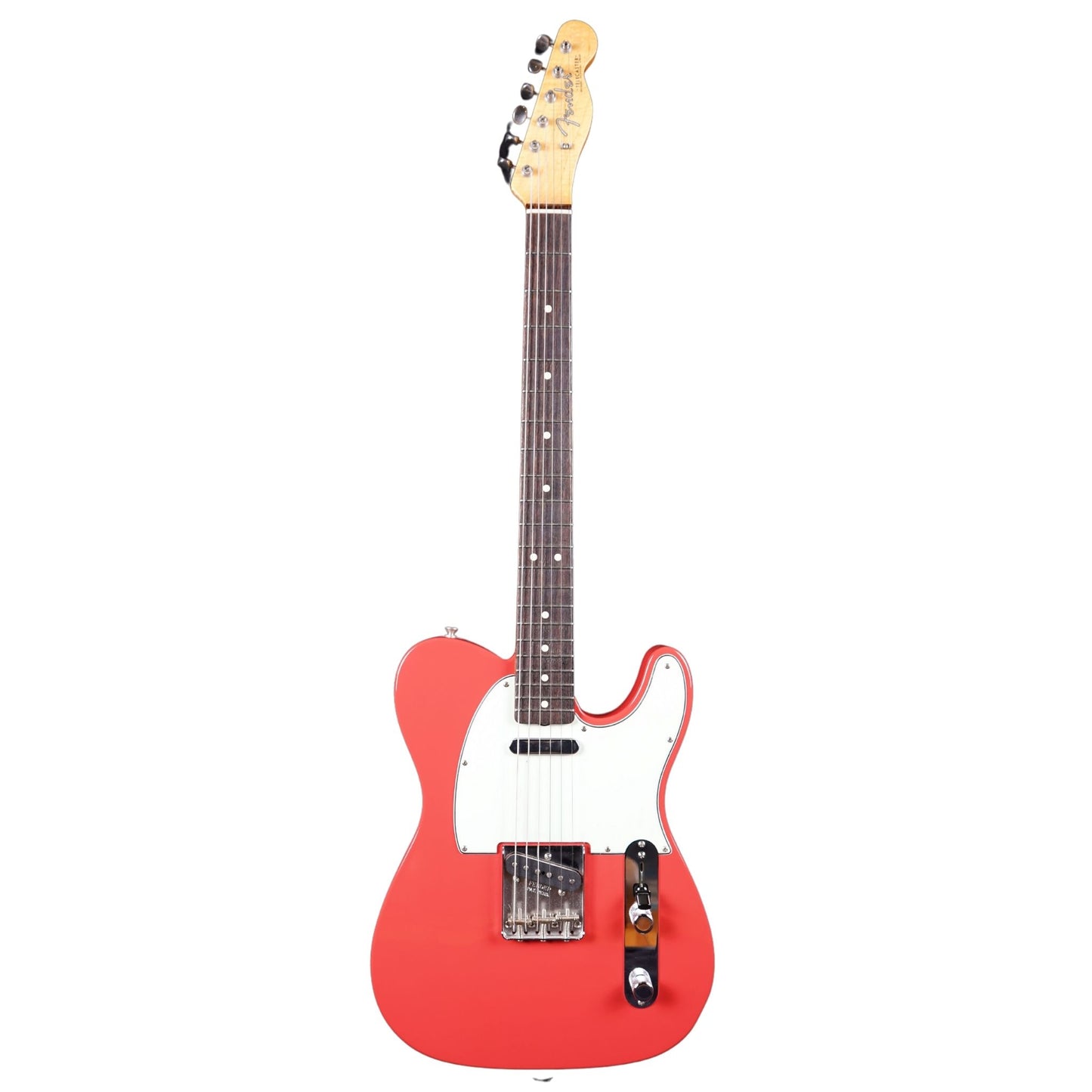 Fender Custom Shop 1963 Telecaster NOS Elektro Gitar - Fiesta Red