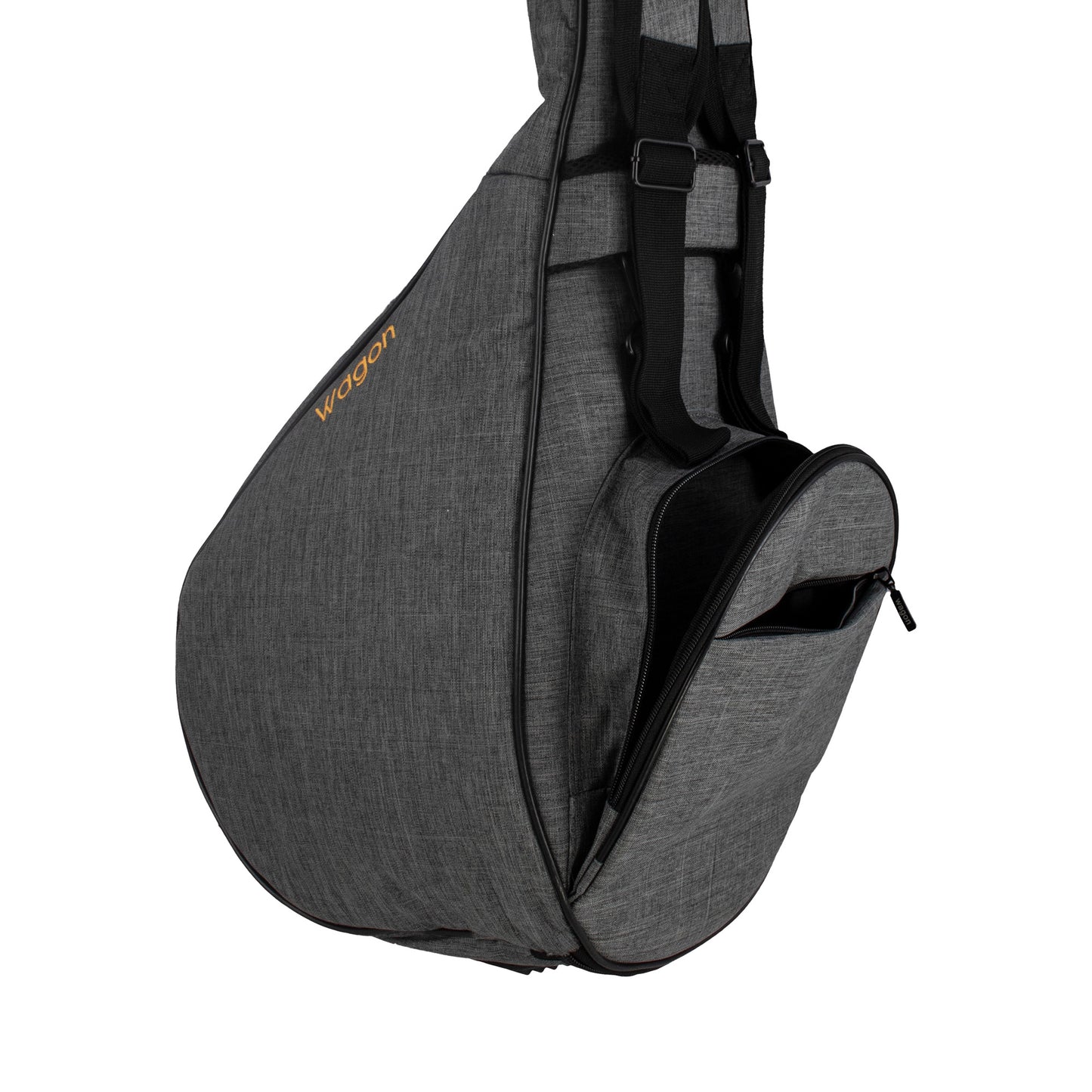Wagon 03 Serisi Uzun Sap 50 Tekne Bağlama Saz Çantası - Gri