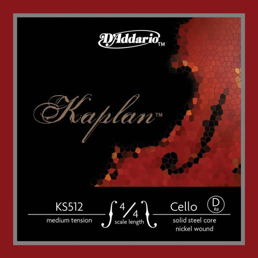 D'Addario KS512 Kaplan 4/4 Tek Çello Teli