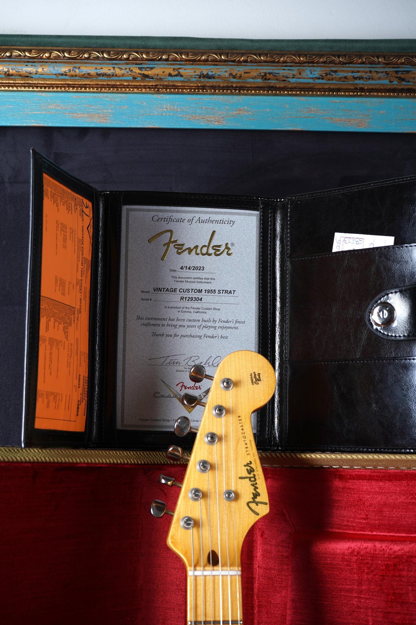 Fender Custom Shop 1955 Stratocaster Wide Fade 2-Color Sunburst (2.El)