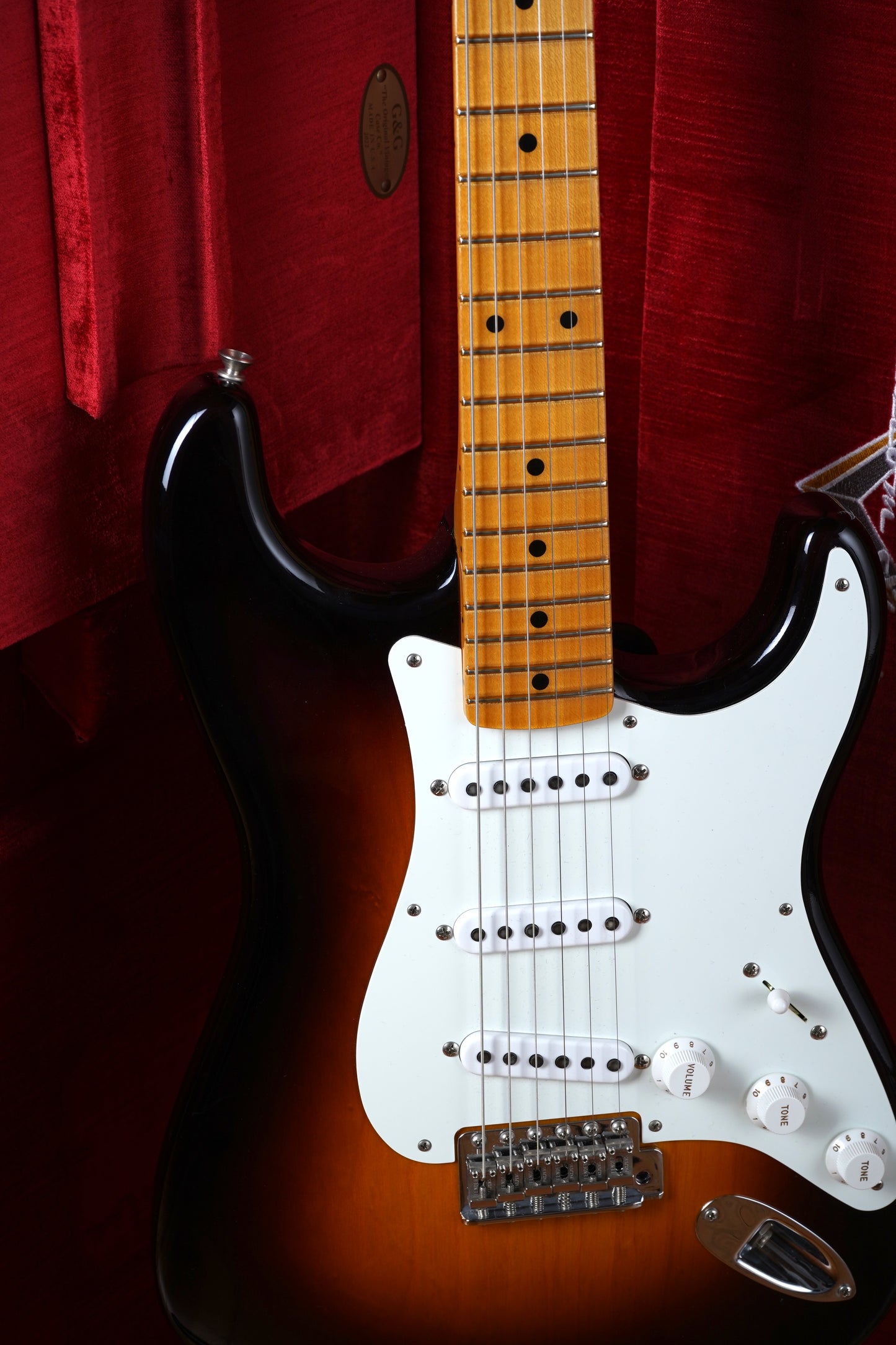 Fender Custom Shop 1955 Stratocaster Wide Fade 2-Color Sunburst (2.El)