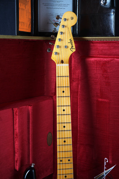 Fender Custom Shop 1955 Stratocaster Wide Fade 2-Color Sunburst (2.El)