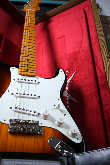 Fender Custom Shop 1955 Stratocaster Wide Fade 2-Color Sunburst (2.El)