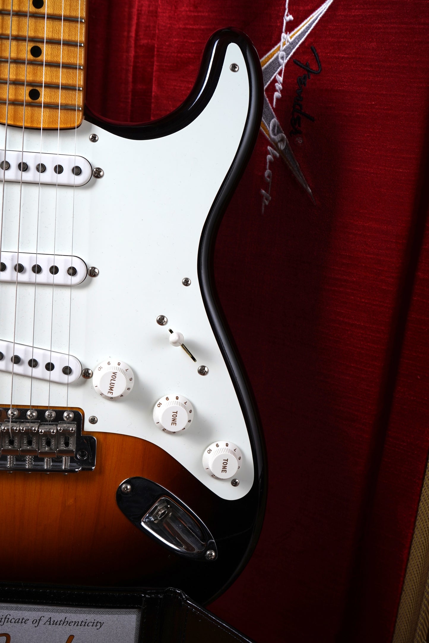 Fender Custom Shop 1955 Stratocaster Wide Fade 2-Color Sunburst (2.El)