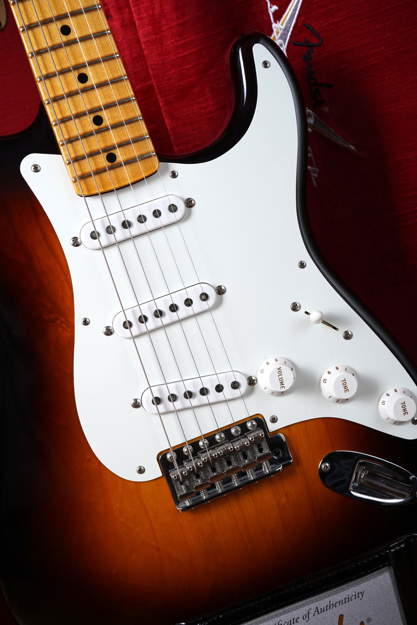 Fender Custom Shop 1955 Stratocaster Wide Fade 2-Color Sunburst (2.El)