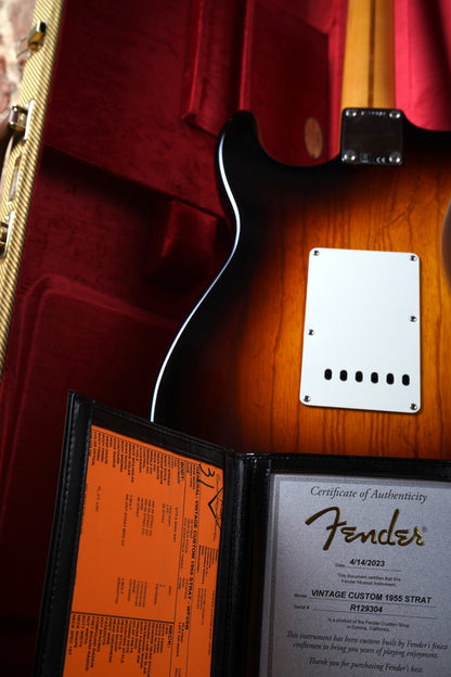 Fender Custom Shop 1955 Stratocaster Wide Fade 2-Color Sunburst (2.El)