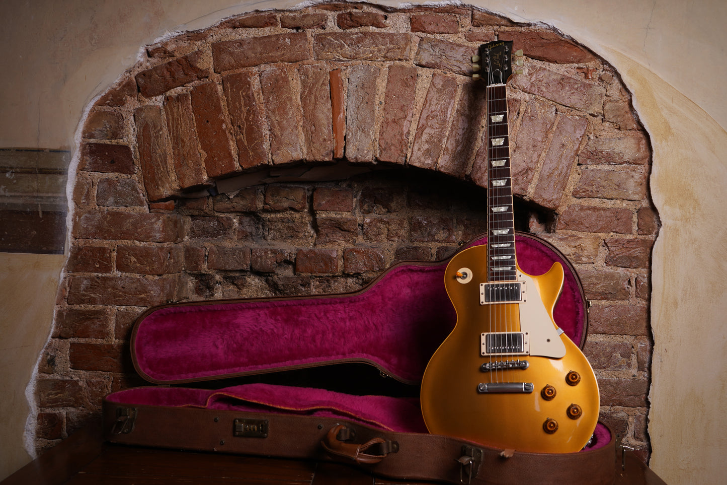 Gibson 1957 Les Paul Reissue Elektro Gitar - Goldtop (2.El)