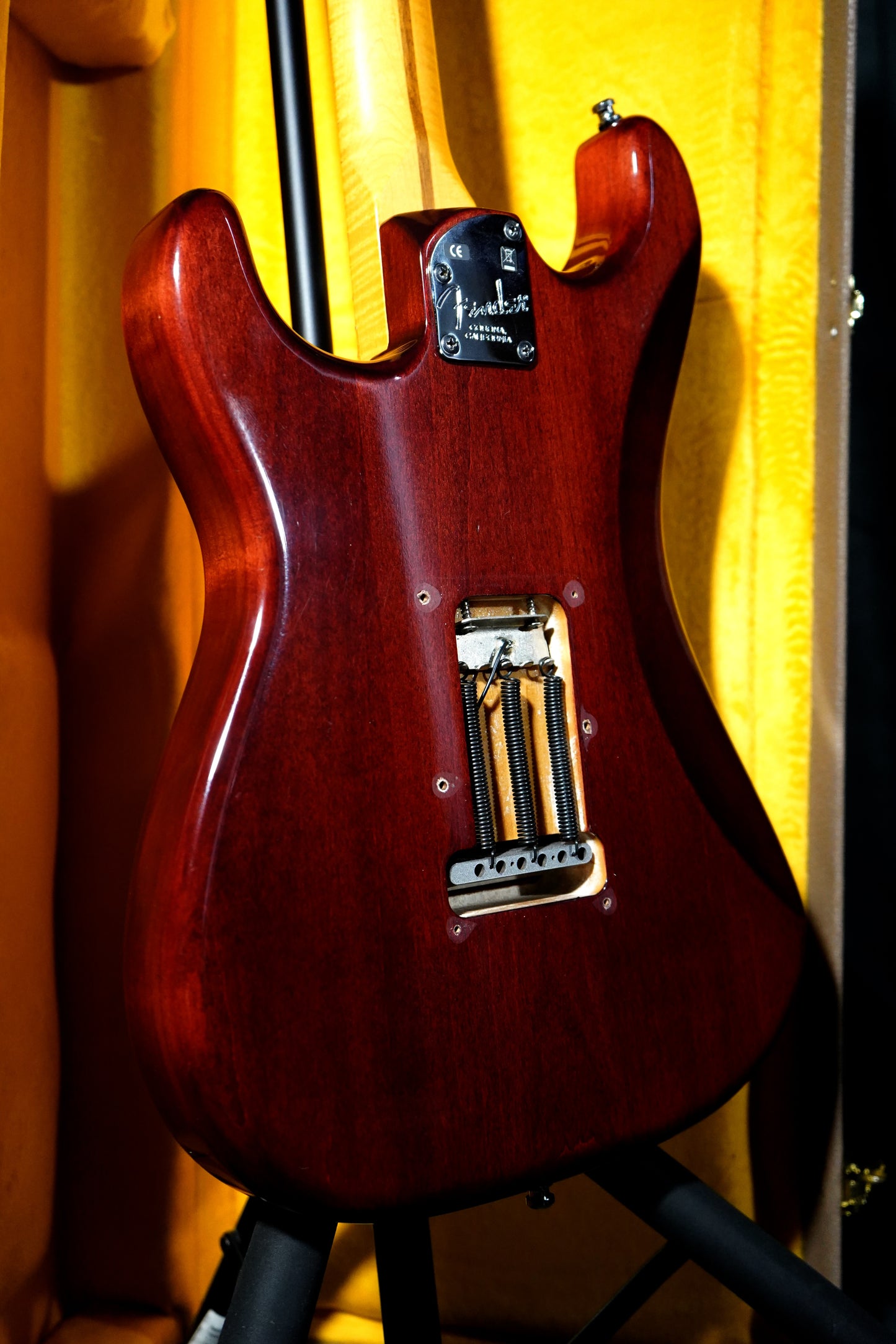 Fender Select Stratocaster Dark Cherry Burst (2.El)