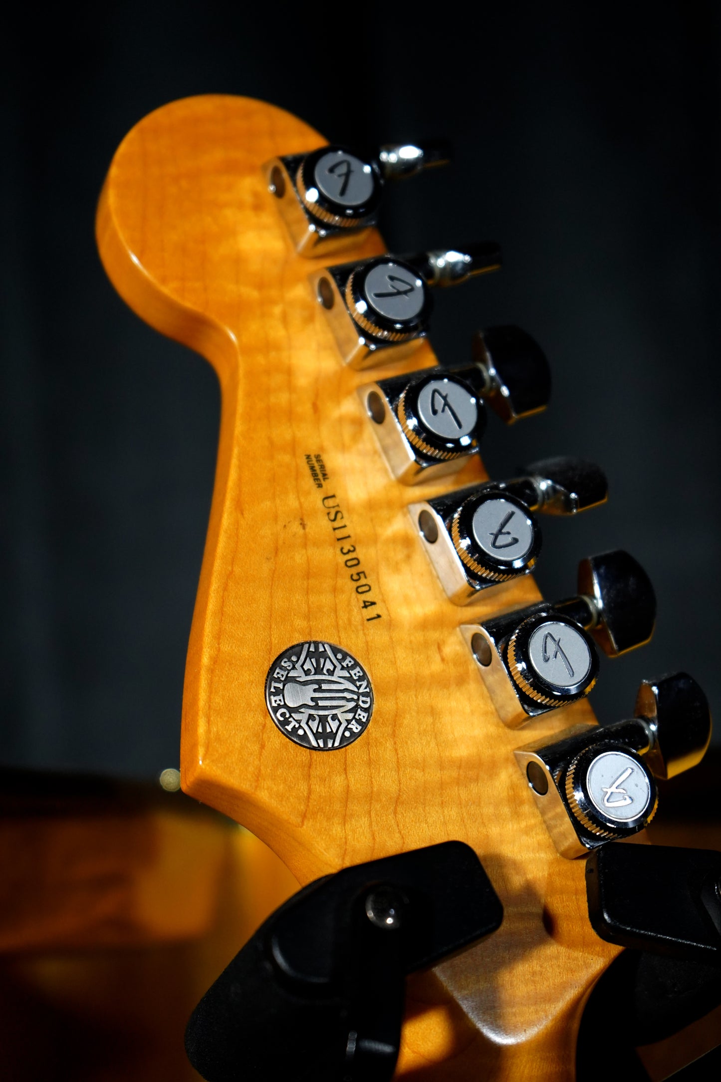 Fender Select Stratocaster Dark Cherry Burst (2.El)