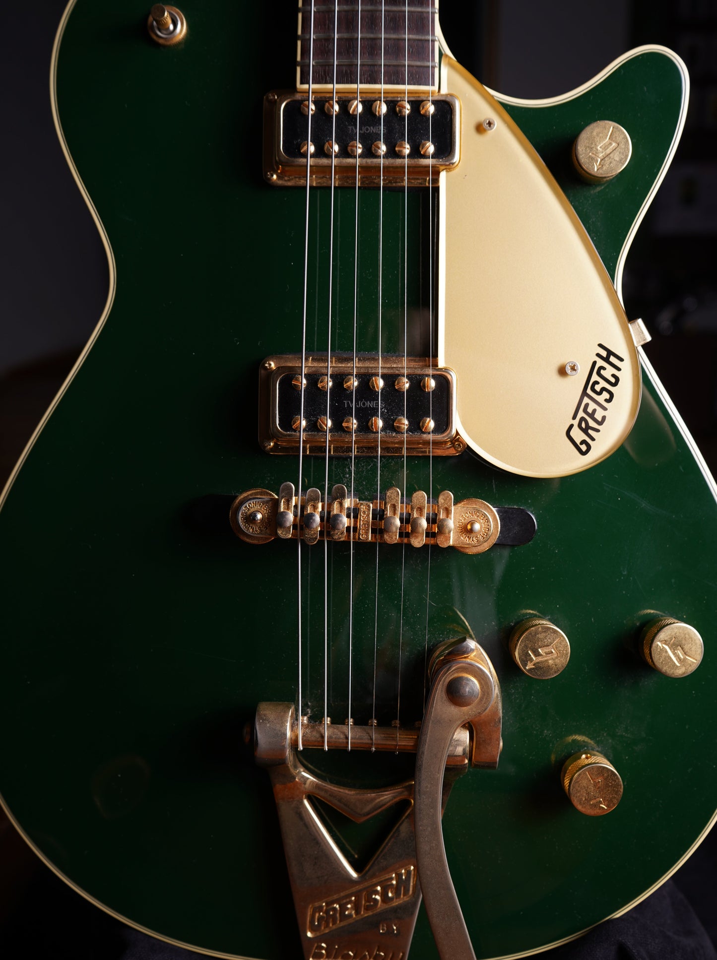 Gretsch Duo Jet G6128 TCG Elektro Gitar - Cadillac Green (2.El)