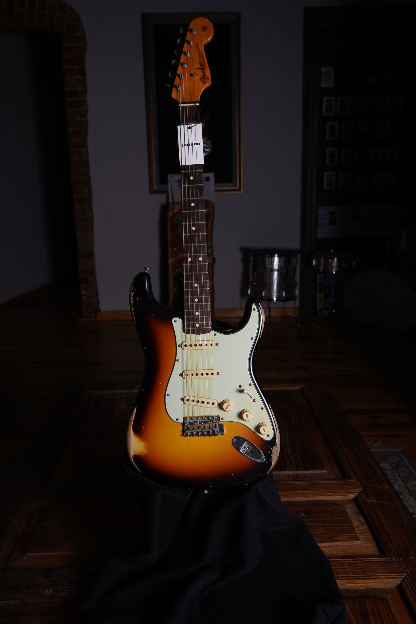 Fender Custom Shop 62 Strat Elektro Gitar - 3 Color Sunburst  (2.El)