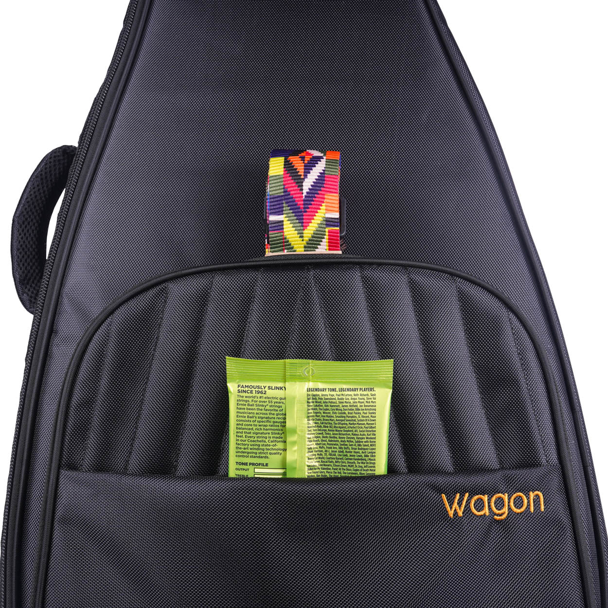 Wagon 04 Serisi Akustik Gitar Çantası - Siyah