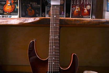 Suhr LTD 30th Anniversary Station Music Elektro Gitar - Bengal Burst (2.El)