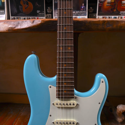 Suhr Classic S Vintage Limited Edition Elektro Gitar - Daphne Blue (2.El)
