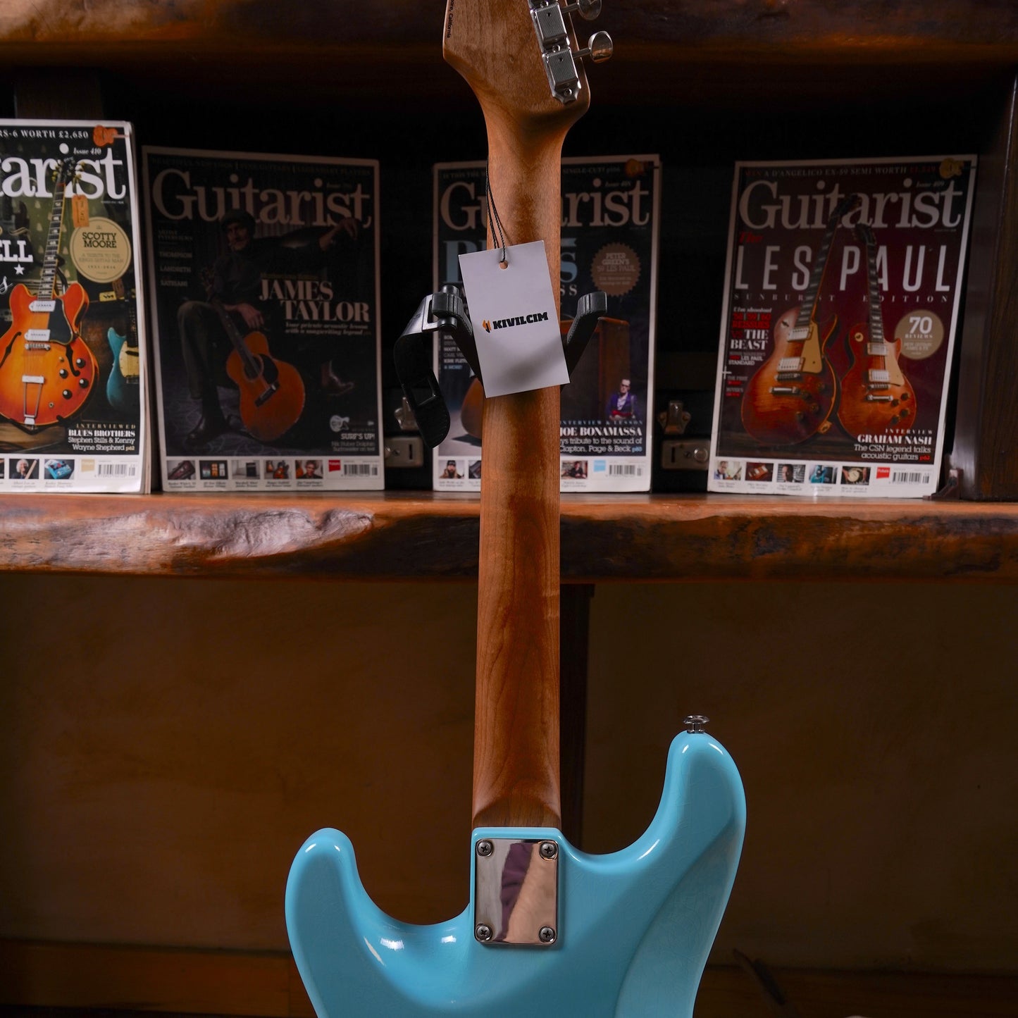 Suhr Classic S Vintage Limited Edition Elektro Gitar - Daphne Blue (2.El)