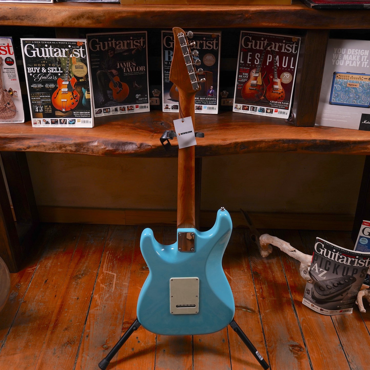 Suhr Classic S Vintage Limited Edition Elektro Gitar - Daphne Blue (2.El)