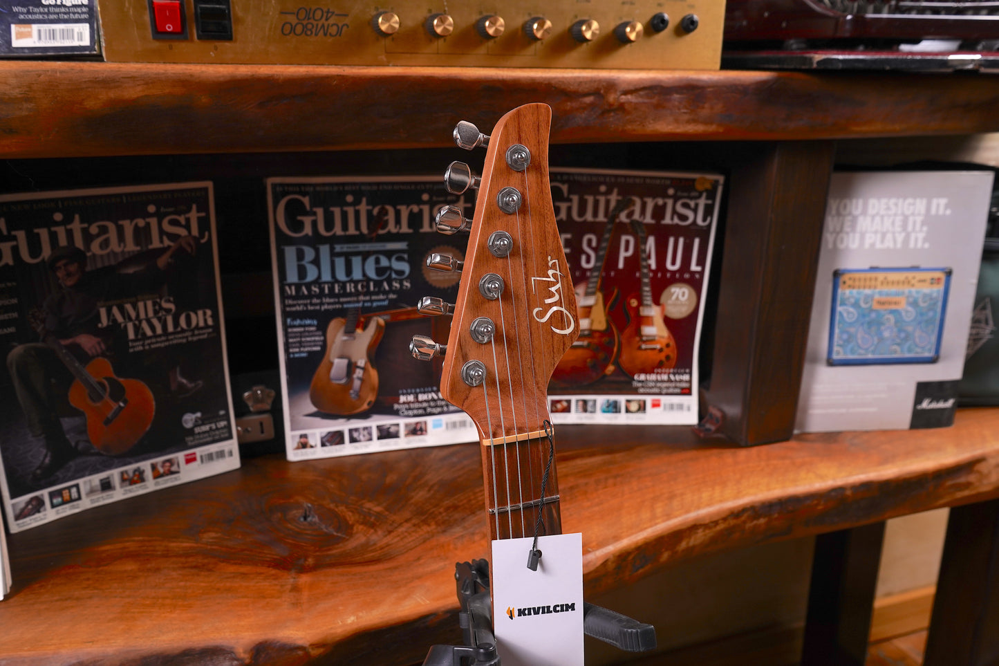 Suhr Standard Custom Koa Elektro Gitar - Natural (2.El)