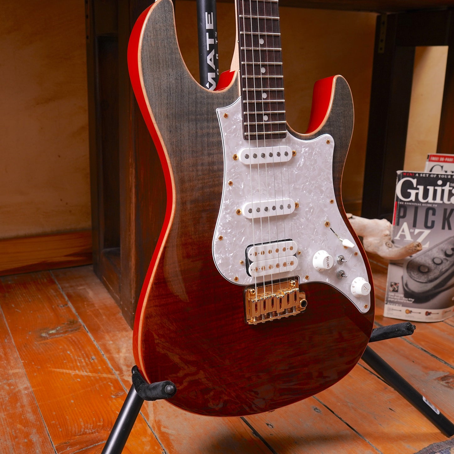 Fujigen Expert Odyssey Elektro Gitar EOS2FMR/RKG (2.El)